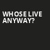 Whose Live Anyway, Paramount Theatre, Cedar Rapids